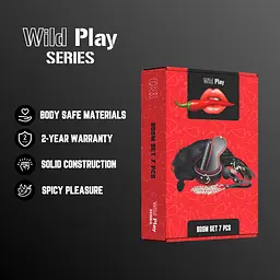 Набір БДСМ - Erospace Wild Play BDSM Set 7 pcs C8 - мініатюра 4