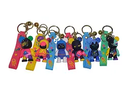 Брелок С 70557 Bearbrick (6900067705570) Микс - мініатюра 2
