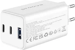 Зарядний пристрій блоків Proove Pocket GaN 65W 3 порти USB-A + 2USB-C білий (WCPG65121202) - мініатюра 4
