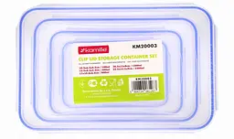 Набір контейнерів Kamille KM-20003 5шт - мініатюра 10