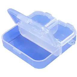 Коробка Meiho Square 3 case 66x66x18mm Clear - мініатюра 6