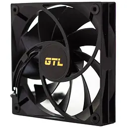 Вентилятор 120 мм GTL Airblast N1 чорний 120x120x25 мм 800-1800±10% об/хв 23-33 дБ 4pin PWM (GTL-120ABN1P)