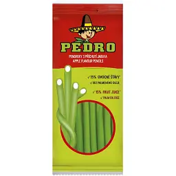 Цукерки Pedro Олівці яблуко жувальні 80 г (907539)