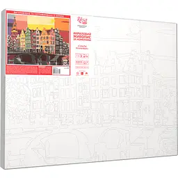 Картина за номерами Rosa Start Colorful Amsterdam 35x45 см - мініатюра 2