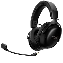 Навушники HyperX Cloud III S Wireless/USB-A/USB-C Black (A59YZAA) - мініатюра 3