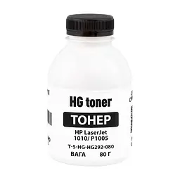 Тонер HP LJ 1010/P1005, 80 г HG (TSM-HG292-080)