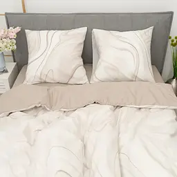 Постільна білизна сімейна Viluta Сатин Twill 774-S 210х143х2 см - мініатюра 3