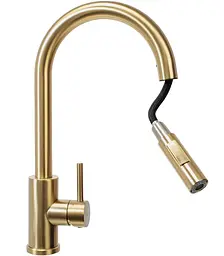 Змішувач для кухні Rea Fresh brushed gold REA-B9148, Золотий - мініатюра 5
