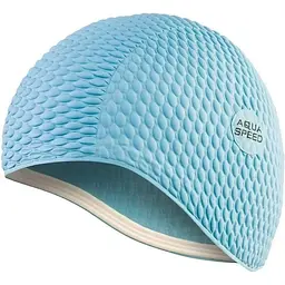 Шапочка для плавання Aqua Speed Bombastic Блакитний (1000-104-02)