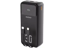 Зовнішній акумулятор (Power Bank) Dudao K15 Max 30000mAh 22.5W Black