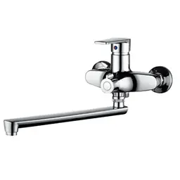 Змішувач для ванни Plamix Oscar-006 Euro.Chrome (без шланга та лійки) (PM0617)
