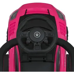 Дитяча каталка-толокар 2 в 1 Bambi M 5106-8 з батьківською ручкою рожевий - мініатюра 2