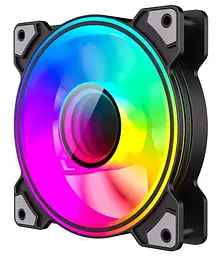 Вентилятор GameMax Dual Ring Infinity BK (Dual Ring Infinity BK) - мініатюра 2