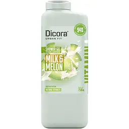 Жививльний гель для душу Dicora Urban Fit Молоко та диня 750 мл