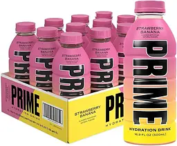Напій Prime Hydration Strawberry Banana 500 мл - мініатюра 10