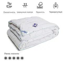 Ковдра вовняна Руно, 210х155 см, білий (317.29ШЕУ_Білий) - мініатюра 3