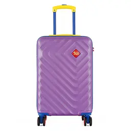 Валіза мала ручна поклажа Semi Line 20 дюймів (S) дюймів (S) ABS-Plastic Purple (T5804-1) - мініатюра 2