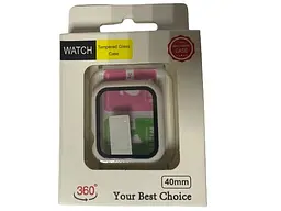 Захисний чохол зі склом Choice для Apple Watch 41 мм Білий - мініатюра 2