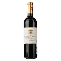 Вино Chateau Saint-Paul Haut-Medoc 2016 червоне сухе 0.75 л