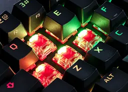 Клавіатура HyperX Alloy Origins 60 HX Red USB Black (4P5N4AA) - мініатюра 5