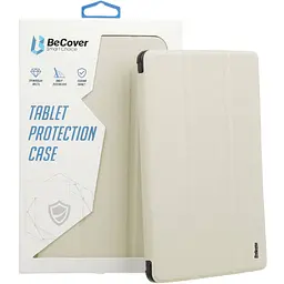 Чохол-книжка BeCover Tri Fold Soft TPU Silicone для Apple iPad Pro 11" M4 2024 Beige (711745)