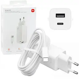Зарядное устройство Xiaomi Mi 65W Fast Charger with GaN Tech 1A1C (BHR5515GL) - мініатюра 3