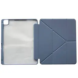 Чохол Smart Case Clear+stylus для Apple iPad Air 13 2024/2025 фіолетовий