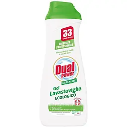 Гель для миття посуду в посудомийних машинах Dual Power Green Life 660 мл