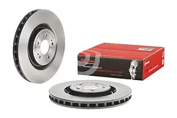 Диск гальмівний вентильований Mitsubishi Lancer VIII 07-25р Brembo (09.A196.11) - мініатюра 2