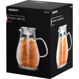 Глечик Ardesto з кришкою 1.8 л (AR2618PGN) - мініатюра 2