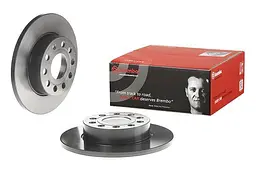 Диск тормозной задний невентилированный VW Jetta III-IV, Golf Plus 96-21г Brembo ( 08.9488.11 )