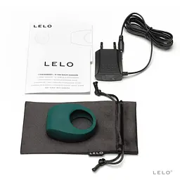 Ерекційне кільце з вібрацією Lelo Tor 2 Green - мініатюра 4