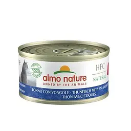 Консервований корм Almo Nature з тунцем та молюсками для дорослих кішок (70 гр.)