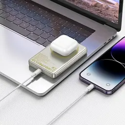 Портативна батарея Power Bank Hoco Q26A Joy PD20W Magnetic 10000mAh Gold - мініатюра 6