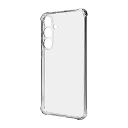 Прозрачный чехол для Samsung Galaxy S24 Plus 5G (SM-S926) с защитой камеры и усиленными бортами, тонкий, силиконовый, бесцветный, ударопрочный, противоударный бампер с закрытой камерой, ArmorStandart (ARM74884)