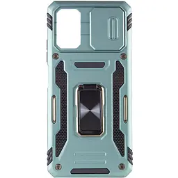 Ударостійкий чохол Camshield Army Ring для Xiaomi Poco X5 5G / Note 12 5G Зелений / Light Green - мініатюра 3