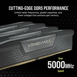 Модуль пам'яті Corsair DDR5 32GB (2x16) Vengeance 6400Mhz EXPO/XMP Grey (CMK32GX5M2B6400Z36) - мініатюра 7