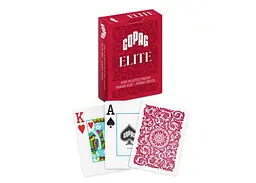 Карти гральні United States Playing Card Company Copag Elite 100% Plastic Jumbo Index (в асортименті) (ВР_КГКЕ100) - мініатюра 7