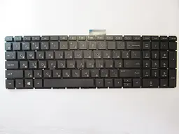 Клавіатура для ноутбуків HP 250 G6, 255 G6, Pavilion 15-bs, 15-bw, 15-cb, 15-cw чорна без рамки RU/US