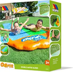 Подвійна водна доріжка для ковзання з фонтанами Water Slide 2, Molto (25754) Molto art25754 - мініатюра 2