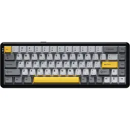 Клавіатура Ajazz AK680 MAX Magnetic Switch Black/Gray/Yellow (AK680-M-BGY-A) [142175]
