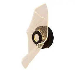 Светильник настінний LED Levistella 796W6392(2) BK, 4W, три режими кольору, чорний метал, акрил, сучасний стиль для дому - мініатюра 2