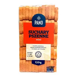 Грінки Pano Suchary Pszenne mini 120 г
