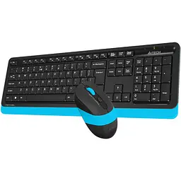 Комплект (клавіатура + миша) A4Tech Fstyler FG1010 Black/Blue [114623] - мініатюра 2