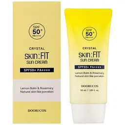 Крем сонцезахисний Doori Cos Skin Fit Sun Cream SPF 50+ PA++++ 50 мл - мініатюра 2