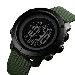 Чоловічий наручний годинник 1434AGBK Army Green-Black Skmei acs0030745 - мініатюра 2