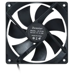 Вентилятор Zezzio ZF-P120 Black (ZF-P120)