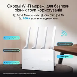 Маршрутизатор ExpertWIFI EBR63 AX3000, 4xGE LAN, 1xGE WAN, 1xUSB3.2, 1xUSB2.0, MESH Asus teh0017224 - мініатюра 4