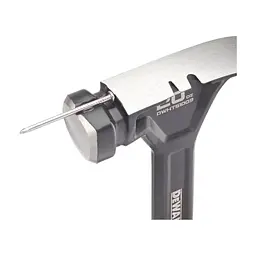Молоток DeWALT CURVE-CLAW, суцільнометалевий, 567 г, з гвоздодером. (DWHT51009-0) - мініатюра 4