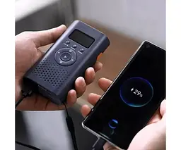 Ліхтар Nextool Hand Crank Radio багатофункціональний (радіо павер банк динамо) - мініатюра 9